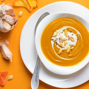 Soupe-de-potiron-confit-et-chataigne-cookeez