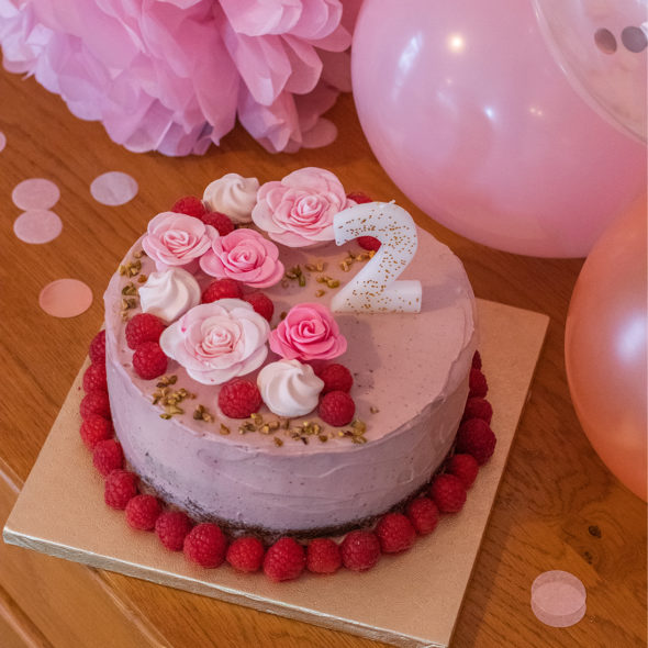 Layer cake choco framboise